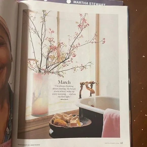 MARTHA STEWART Living Magazine Bundle Lot of 4 Spring Issues 2021 2022 Gardening - Picture 13 of 15